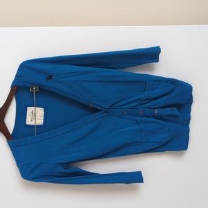 Abercrombie Blue Cardigan Size M